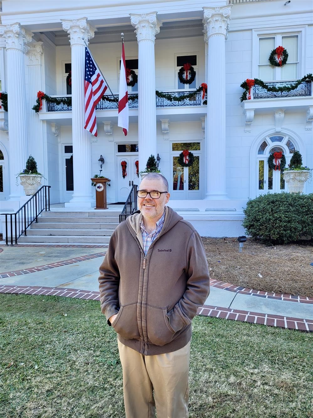  Matt Jones attends event at Governor's Mansion